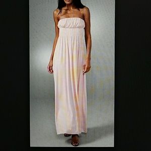 Rachel Pally strapless Grecian maxi dress